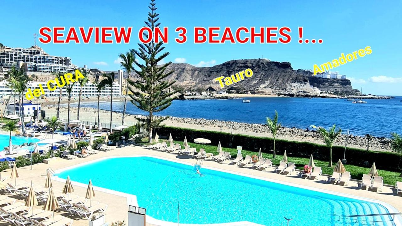 Oceanfront Deluxe-45M,Heated Pools,2Aircondition, 2Tv-65",Dishwasher,600Mb,Lift,Amadores View ! ปลายาเดลกูรา ภายนอก รูปภาพ