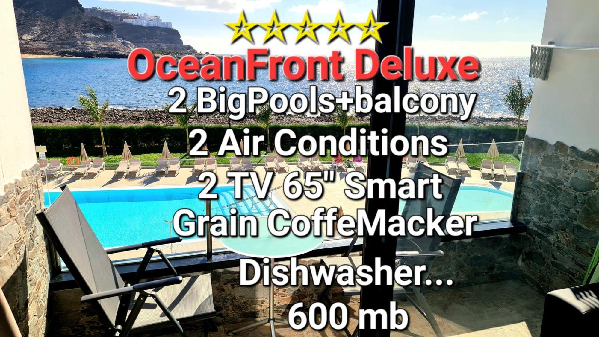 Oceanfront Deluxe-45M,Heated Pools,2Aircondition, 2Tv-65",Dishwasher,600Mb,Lift,Amadores View ! ปลายาเดลกูรา ภายนอก รูปภาพ